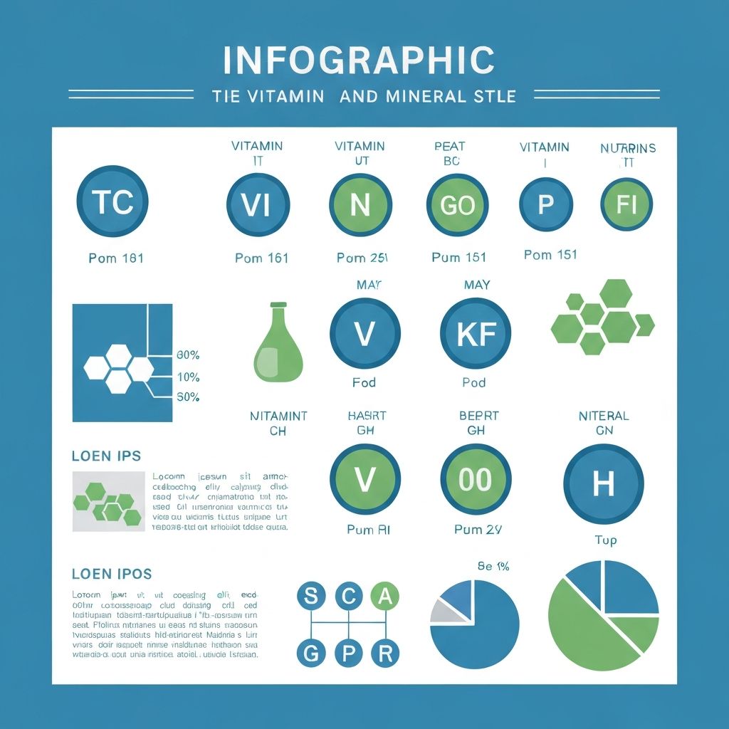 Educational nutrient infographic